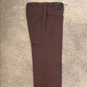 NWT Brown Tailored Stretch the Lena Pant